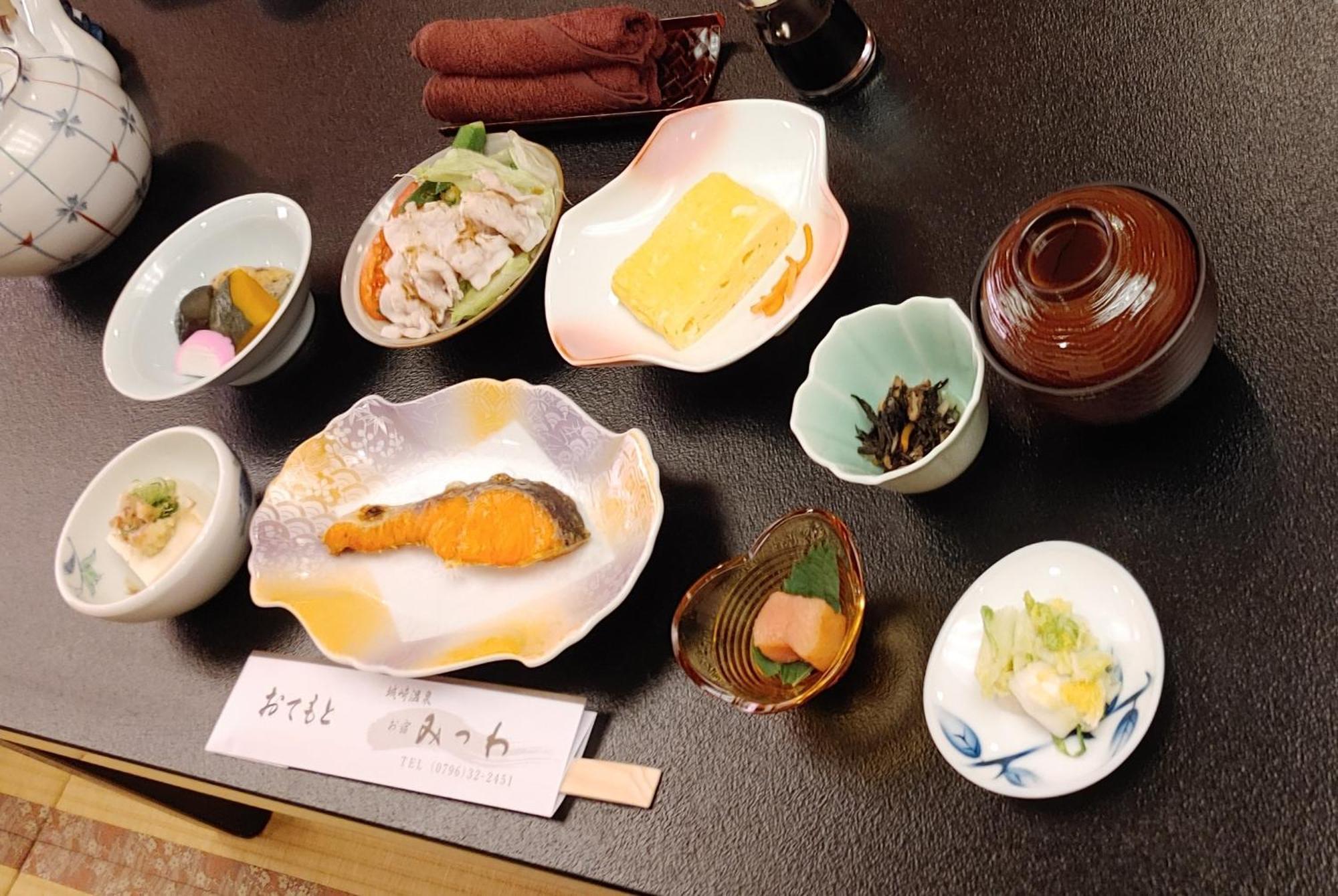 Ryokan Mitsuwa Toyooka  Eksteriør billede